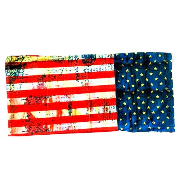 American Flag Rustic Tone Independence Day Gaiter - Picture 4 of 7